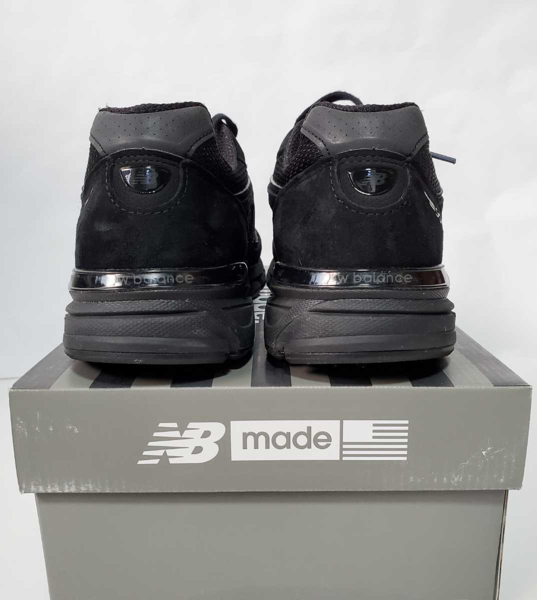 希少サイズ/美品/NEW BALANCE ニューバランス/M990BB4/990v4/トリプル  