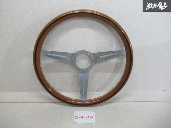 NARDI ナルディ 汎用品 ウッド ステアリング ハンドル ホイール 直径約