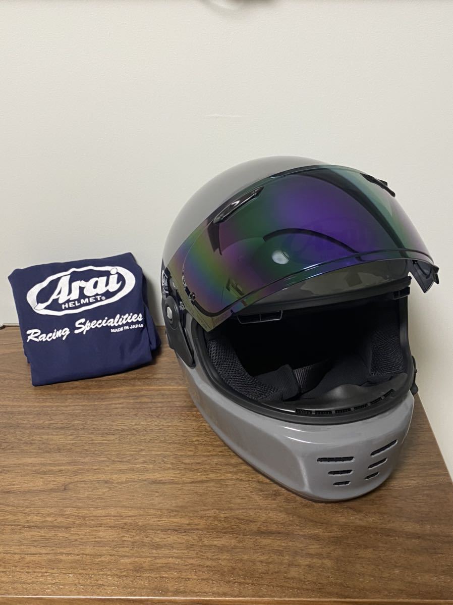 アライ ラパイド ネオ モダングレー M ARAI RAPIDE NEO 内装Lサイズに 