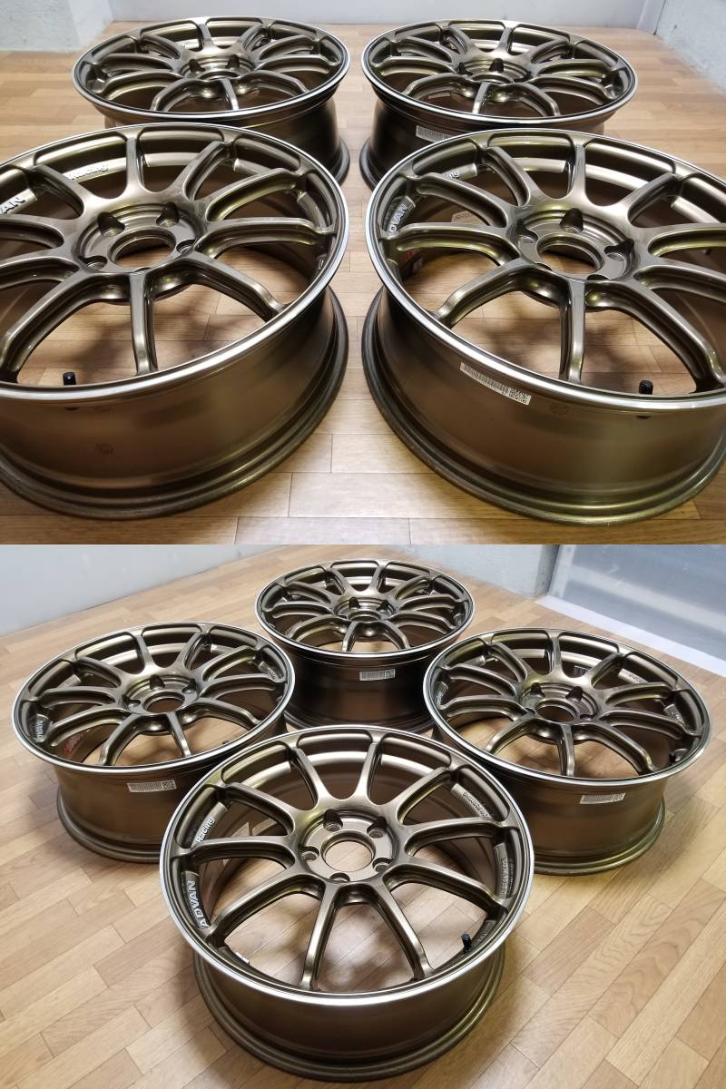美品】18インチ 7.5J +48 PCD112 ADVAN Racing RSⅢ アドバン VW 