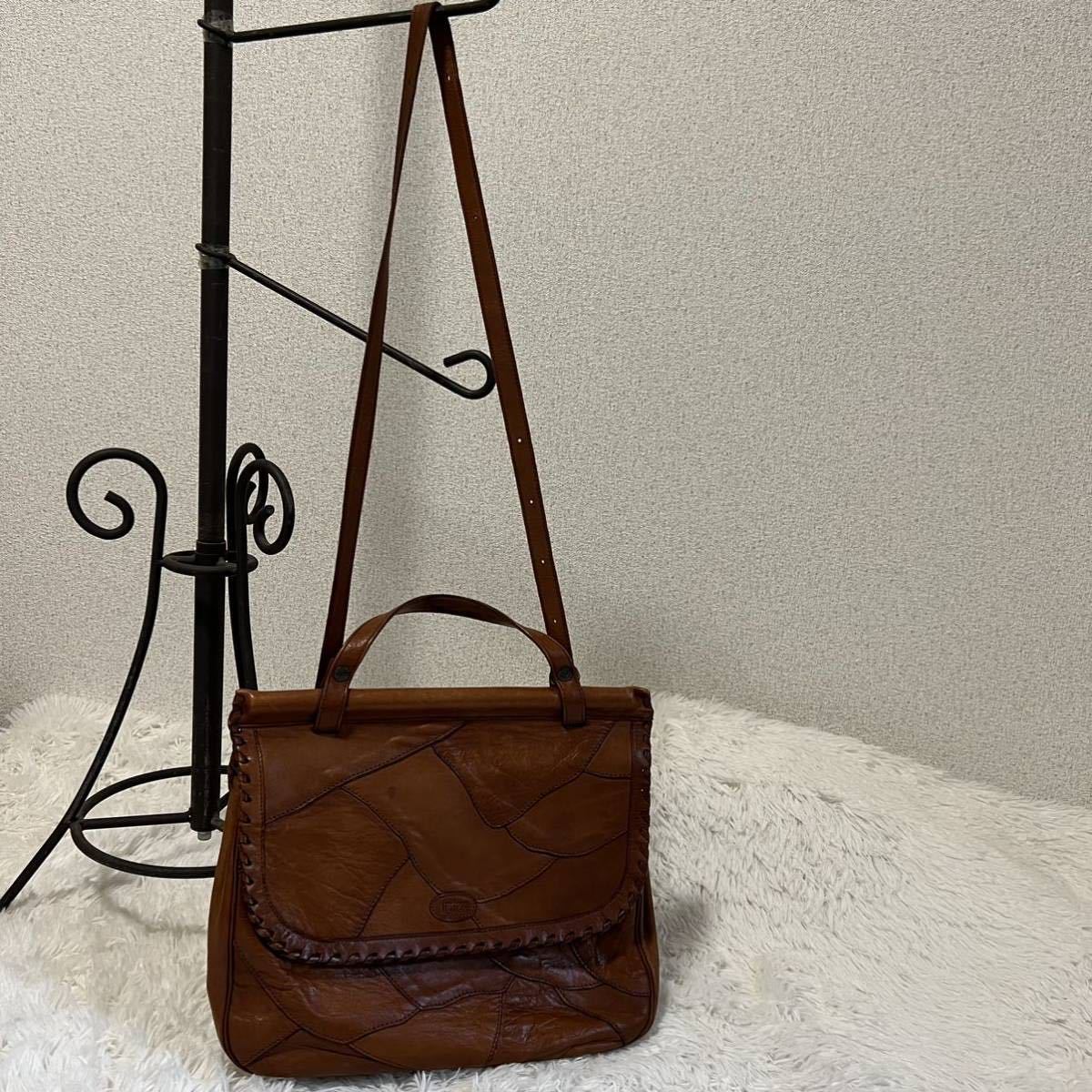 珍品・美USED】IBIZA イビザ オールレザー 本革 3WAY リュック 