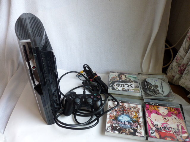 動作品□PS3 本体 初期型 CECHA00 60GB PS2互換機 すぐに使えるセット 