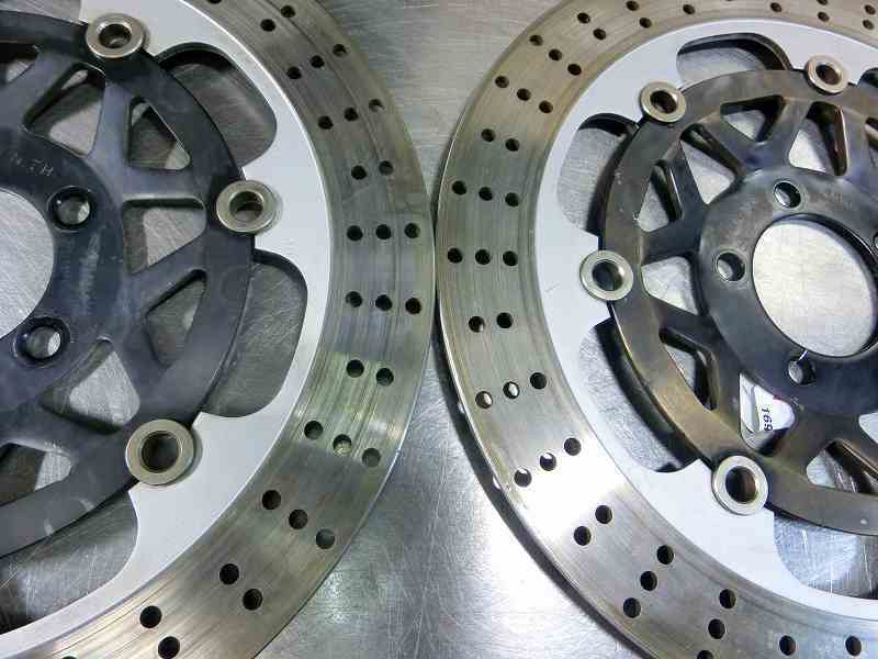 ZZ-R1100 フロントブレーキディスク左右セット、外径320mm☆ZZR1100-D