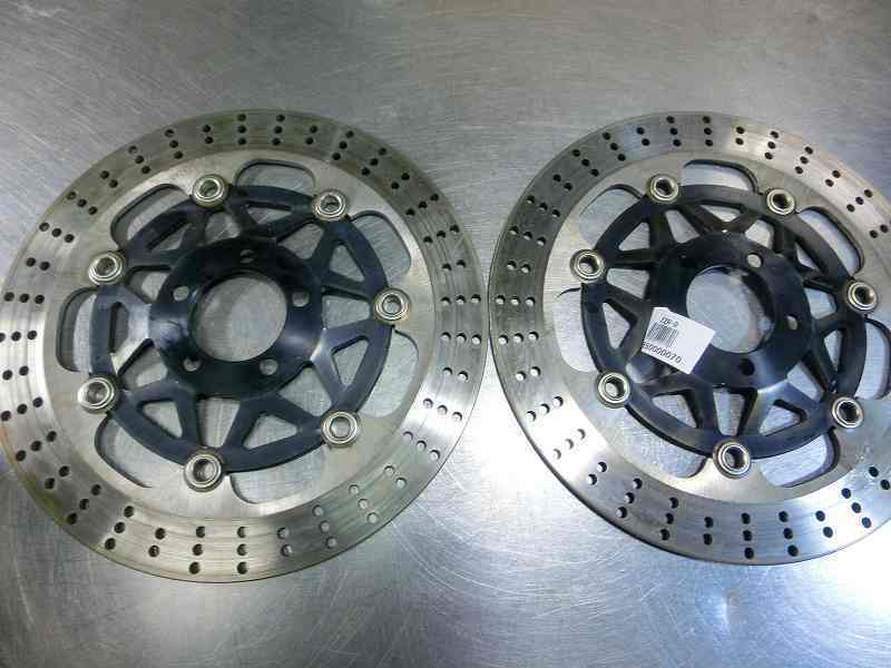 ZZ-R1100 フロントブレーキディスク左右セット、外径320mm☆ZZR1100-D
