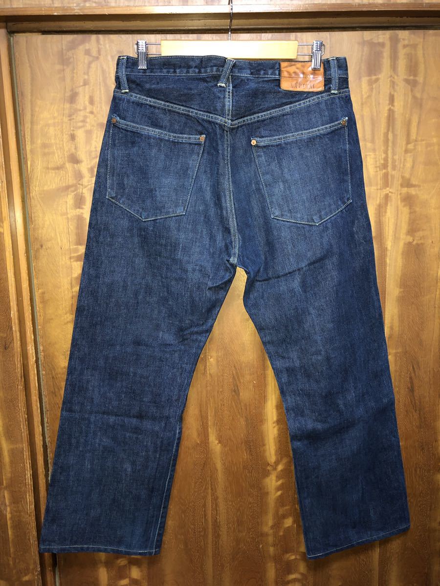 キャピタル KAPITAL デニムパンツ サイズ4 ( XL ) 赤耳 インディゴ 