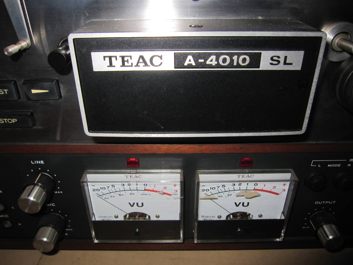 引取限定】TEAC A-4010SL オープンリールデッキ オーディオ 音響機材