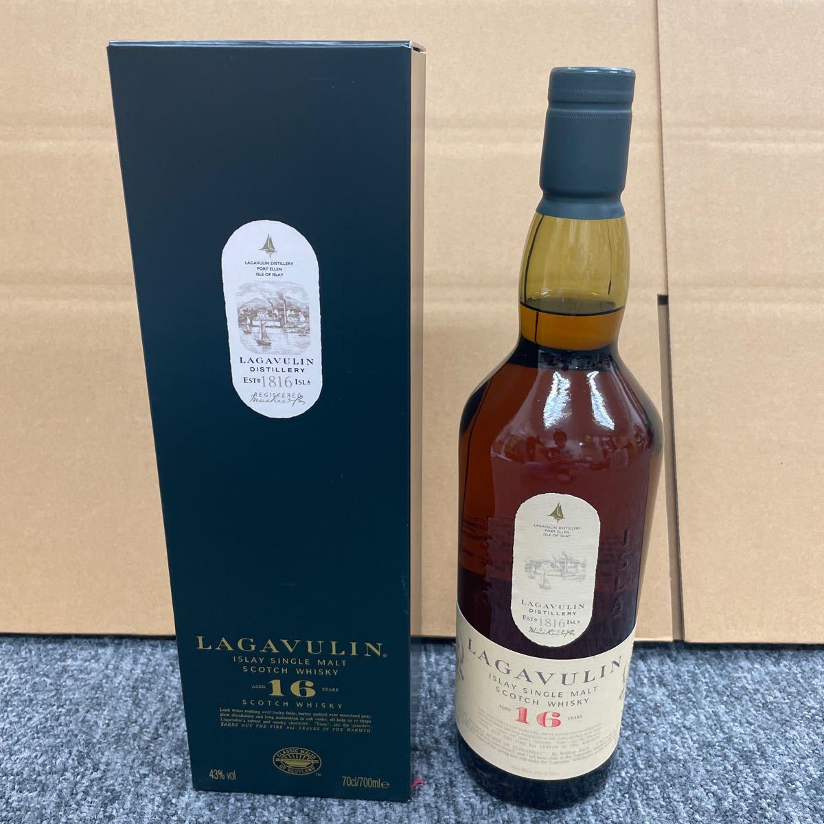 ラガヴーリン 16年 700ml | ラガヴーリンの値段と価格推移は？｜84件の