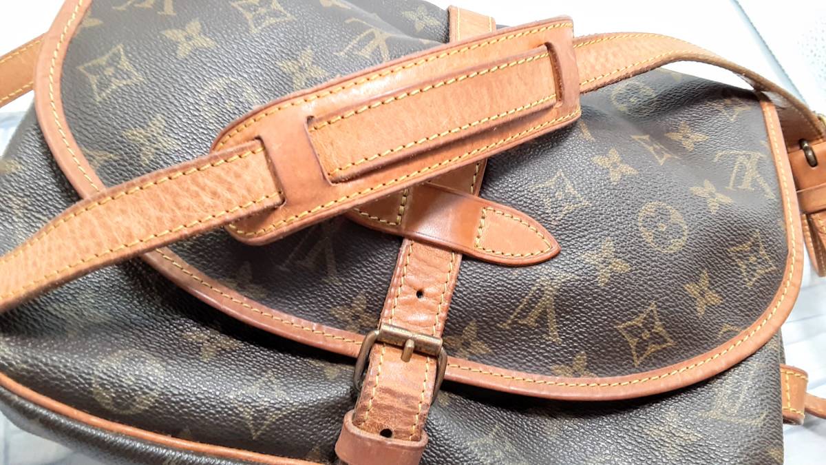 1円☆訳あり LOUIS VUITTON ルイヴィトン モノグラム ソミュール  