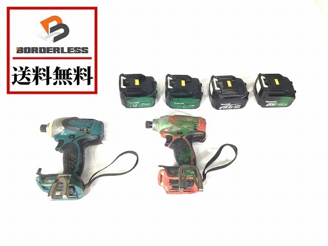 新品，格安 彡 makita マキタ 14.4V 充電式インパクトドライバ 型番号不明 バッテリー4個 3.0Ah BL1430 コメント必読 50694(本体)｜売買されたオークション情報、yahooの商品情報をアーカイブ公開 - オークファン インパクトドライバ