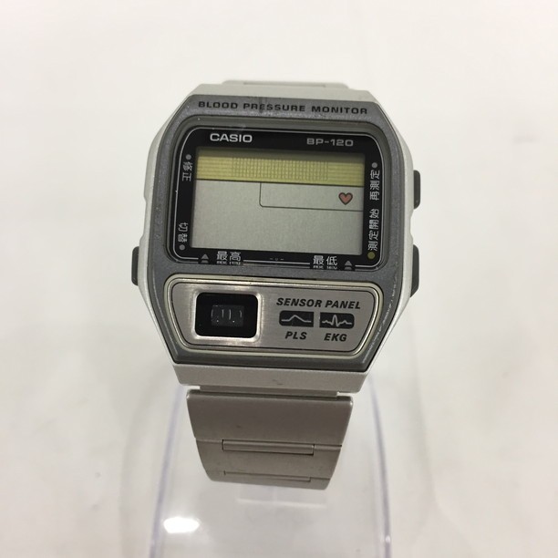 【1615883】カシオ 腕時計 BP-120　クォーツ　血圧ウォッチャー