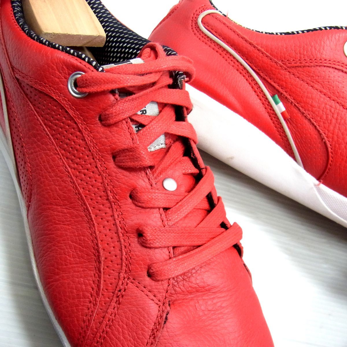 レアモデル○プーマ フェラーリ レザースニーカー メンズ PUMA Ferrari 