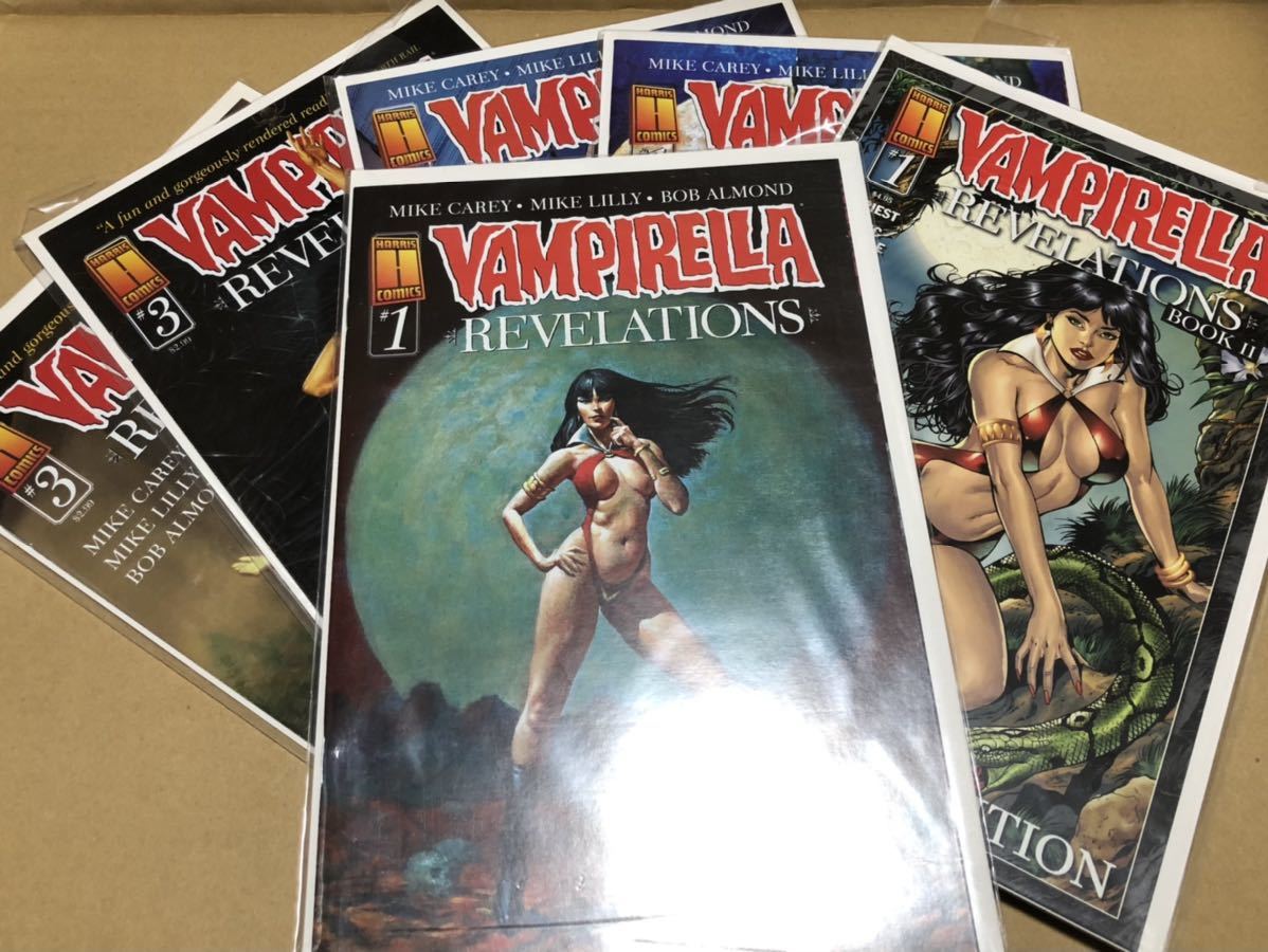 アメコミ『Vampirella 6冊セット』 送料185円 ヴァンピレラ バンピレラ