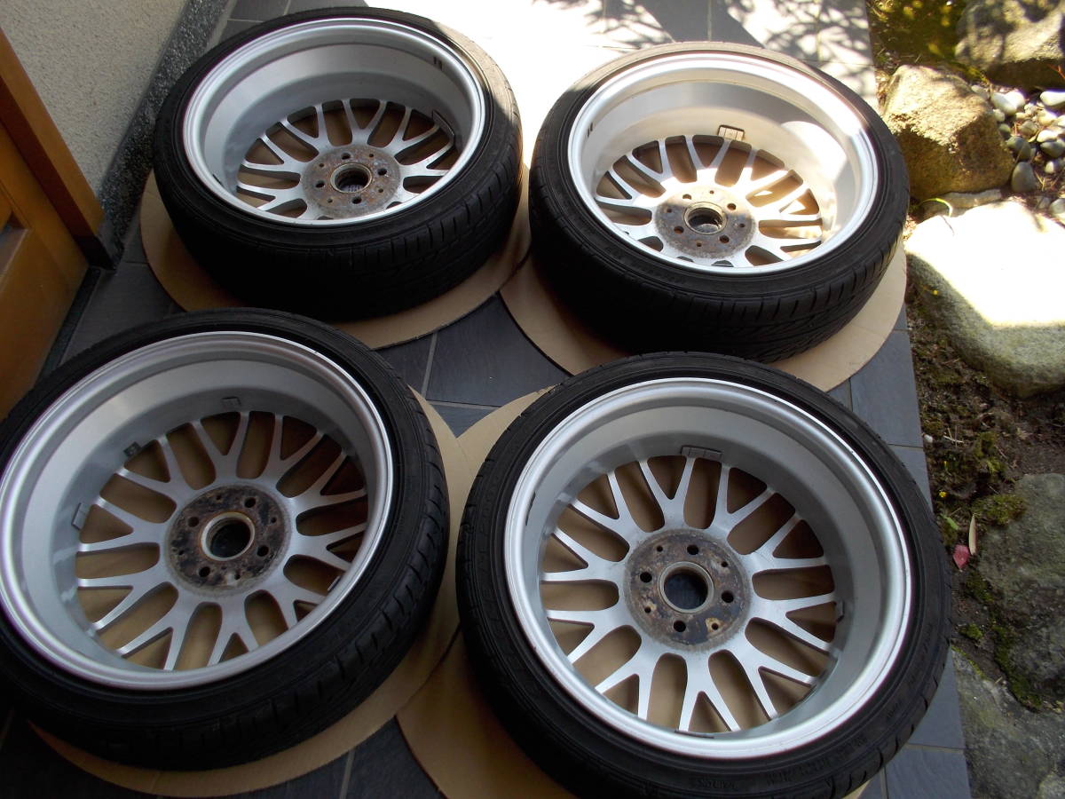 BBS RG-F シルバー 5.5J×16インチ インセット45 PCD100-4H ハブ54 