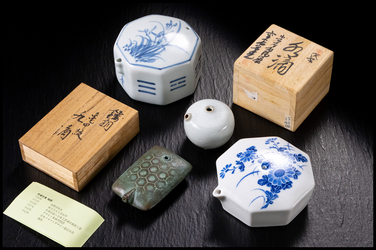 銅製花瓶(4) - 高岡銅器展示館 馬場忠寛｜南部鉄器 六角香立て｜