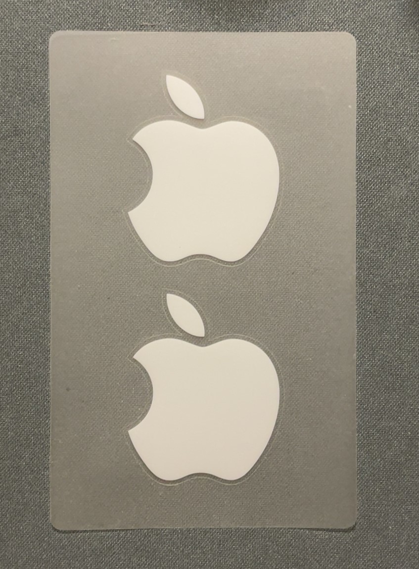 Ipad付属品 Apple アップルステッカー 約16x8 5cm 白 Ipad用アクセサリー 売買されたオークション情報 Yahooの商品情報をアーカイブ公開 オークファン Aucfan Com