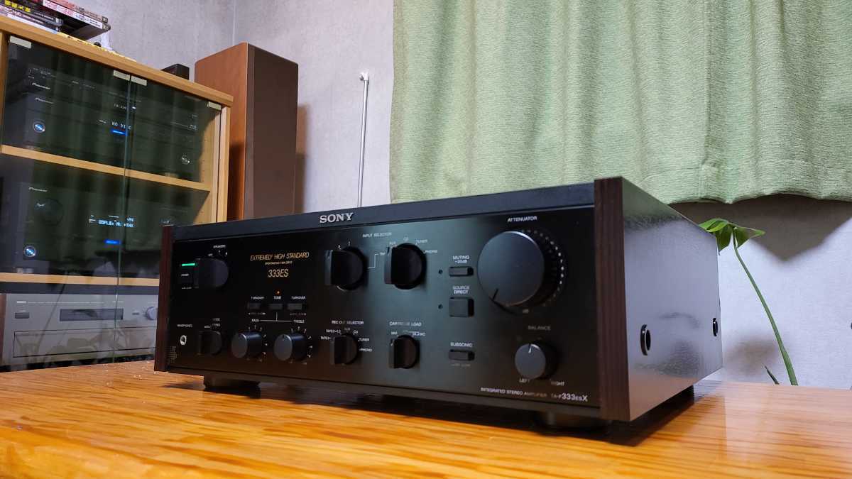 SONY プリメインアンプ TA-F333ESX 動作品 SONY プリメインアンプ TA