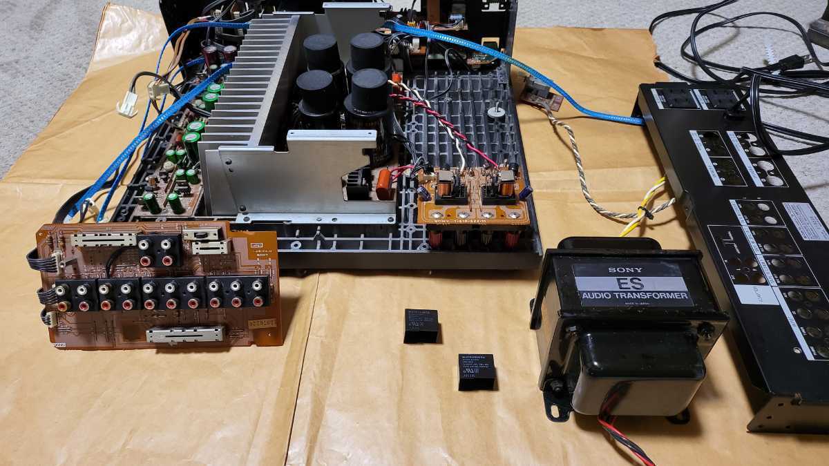 ソニー 分解整備済み SONY プリメインアンプ TA-F333ESX 極上機 フル