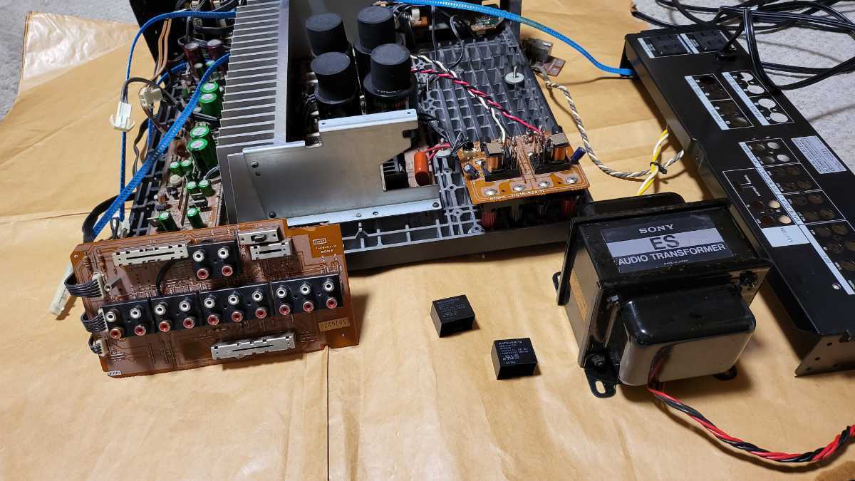 ソニー 分解整備済み SONY プリメインアンプ TA-F333ESX 極上機 フル