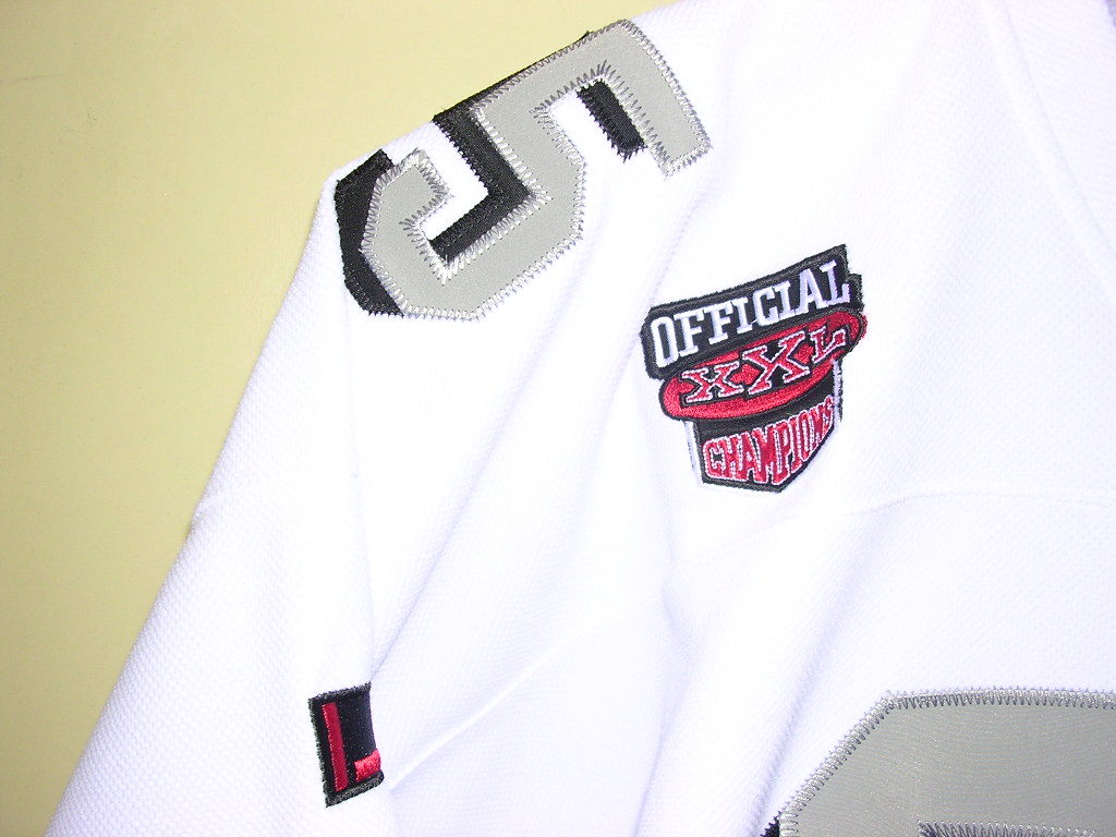 90s 00s FUBU ナンバリング フットボールシャツ L 白 vintage old フブ