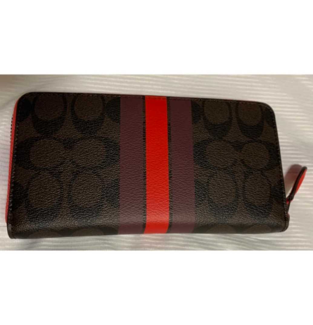 1円スタート コーチ Coach コーチ パックマン コラボ シグネチャー さくらんぼ チェリー サクランボ 長財布 女性用財布 売買されたオークション情報 Yahooの商品情報をアーカイブ公開 オークファン Aucfan Com