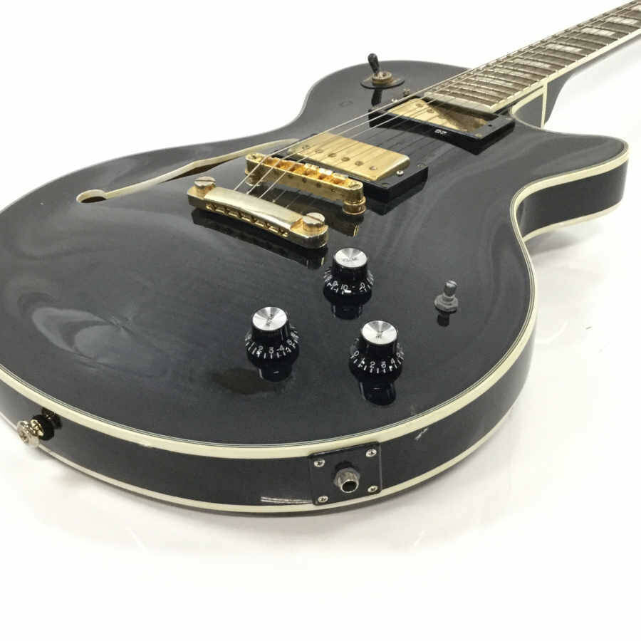 Bacchus Live Road バッカス セミアコギター 黒系 ソフトケース付き  