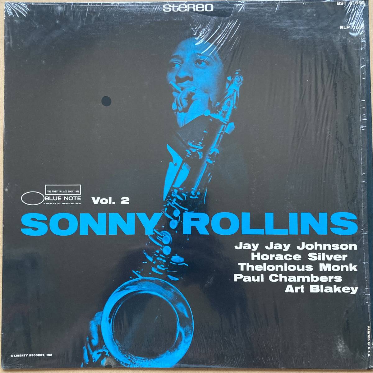 SONNY ROLLINS / VOLUME 2 BLUE NOTE BST-81558 HORACE SILVER シュリンク付き(ジャズ ...