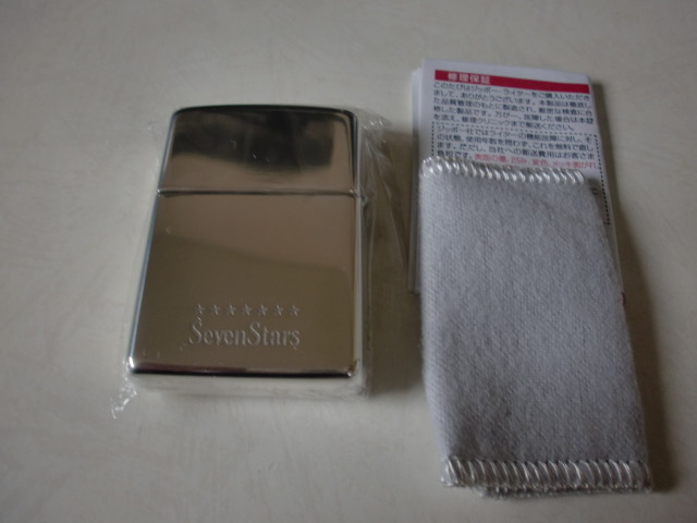 ZIPPO セブンスター スターリングシルバー（アーマーモデル）2012 