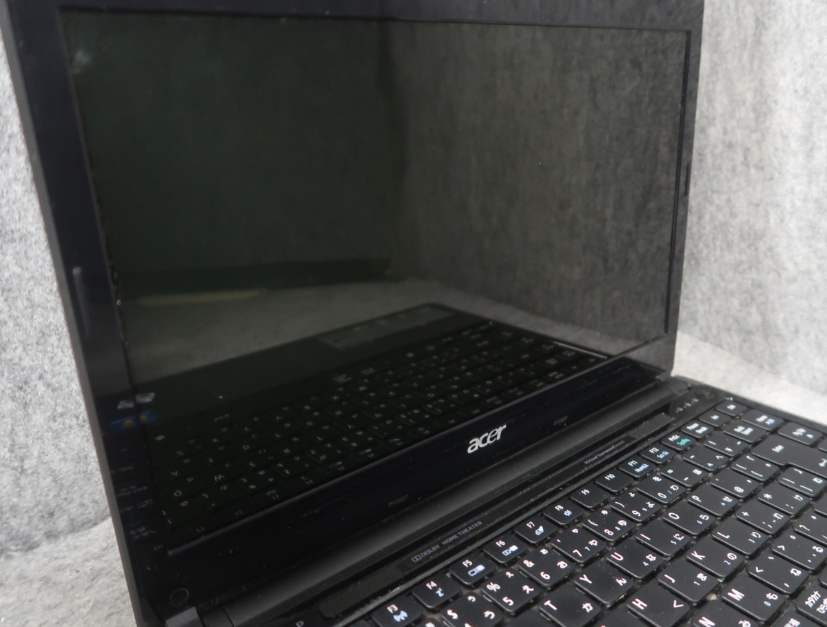ACER ASPIRE 3820-F54D/F Core i5-480M 2.66GHz 4GB ノート ジャンク  