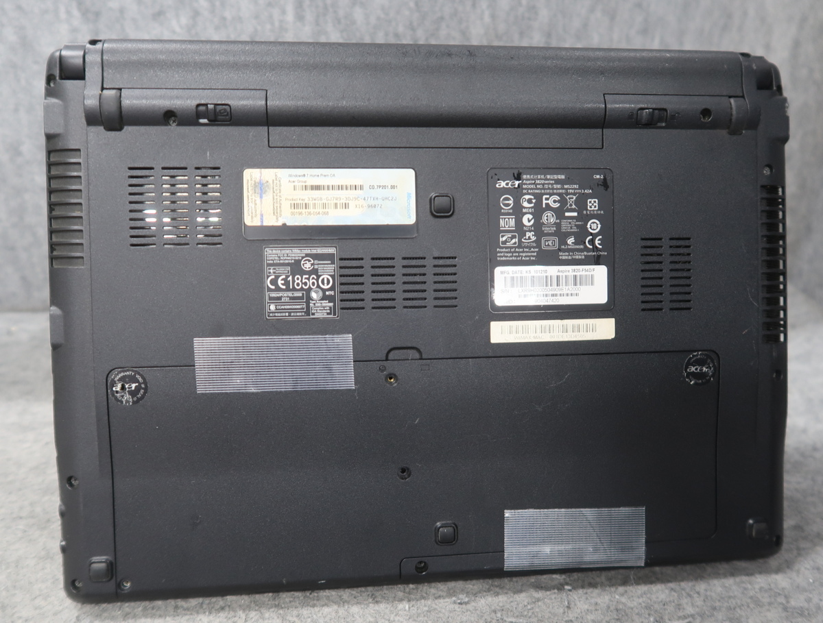 Acer パソコンAspire3820ご相談ください