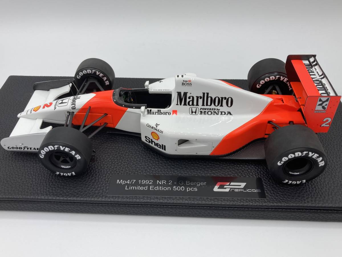 GP Replicas マクラーレン ホンダ Mclaren HONDA MP4/7 No.2 G 