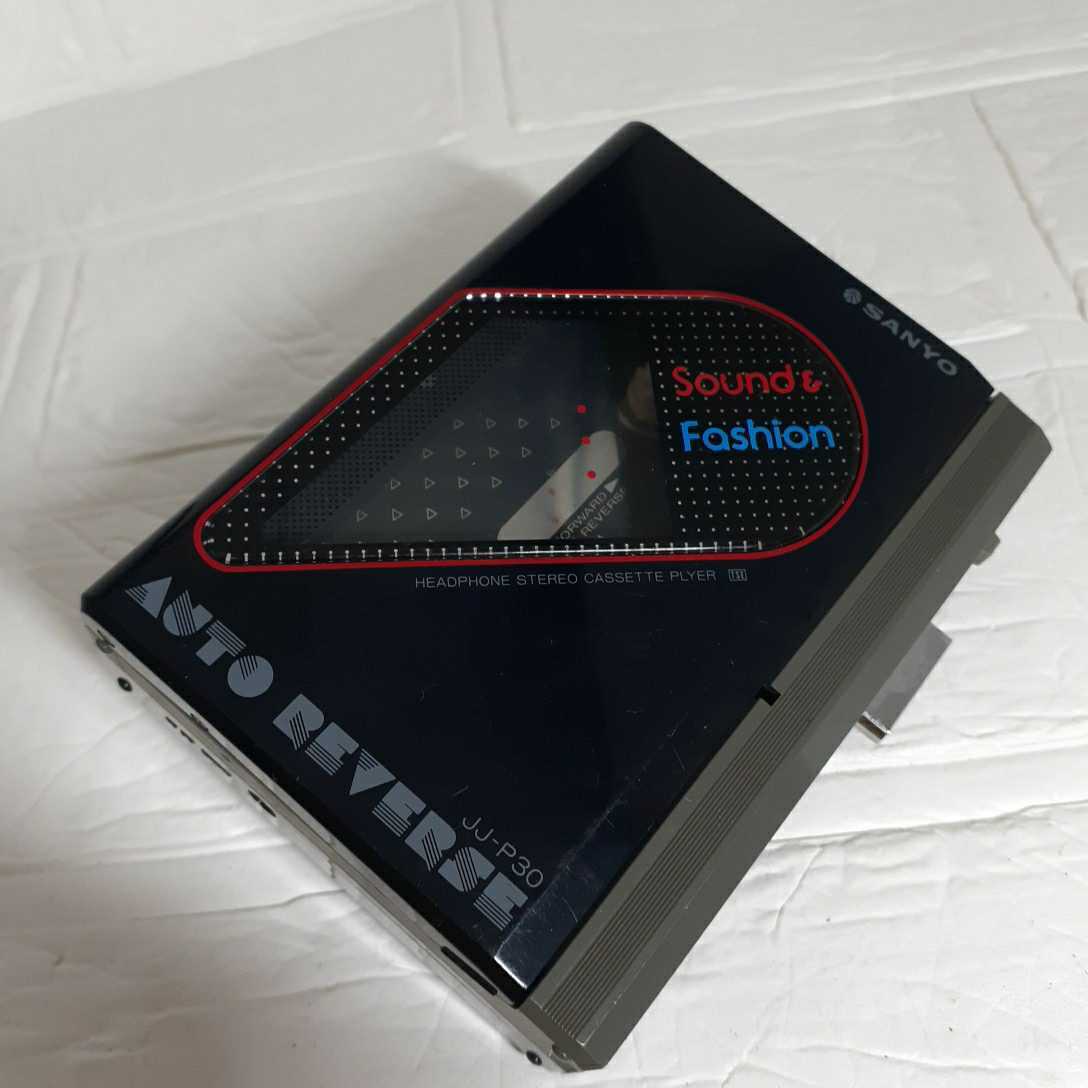一円～ ジャンク品/SANYO STEREO CASSETTE PLAYER JJ-P30/サンヨー