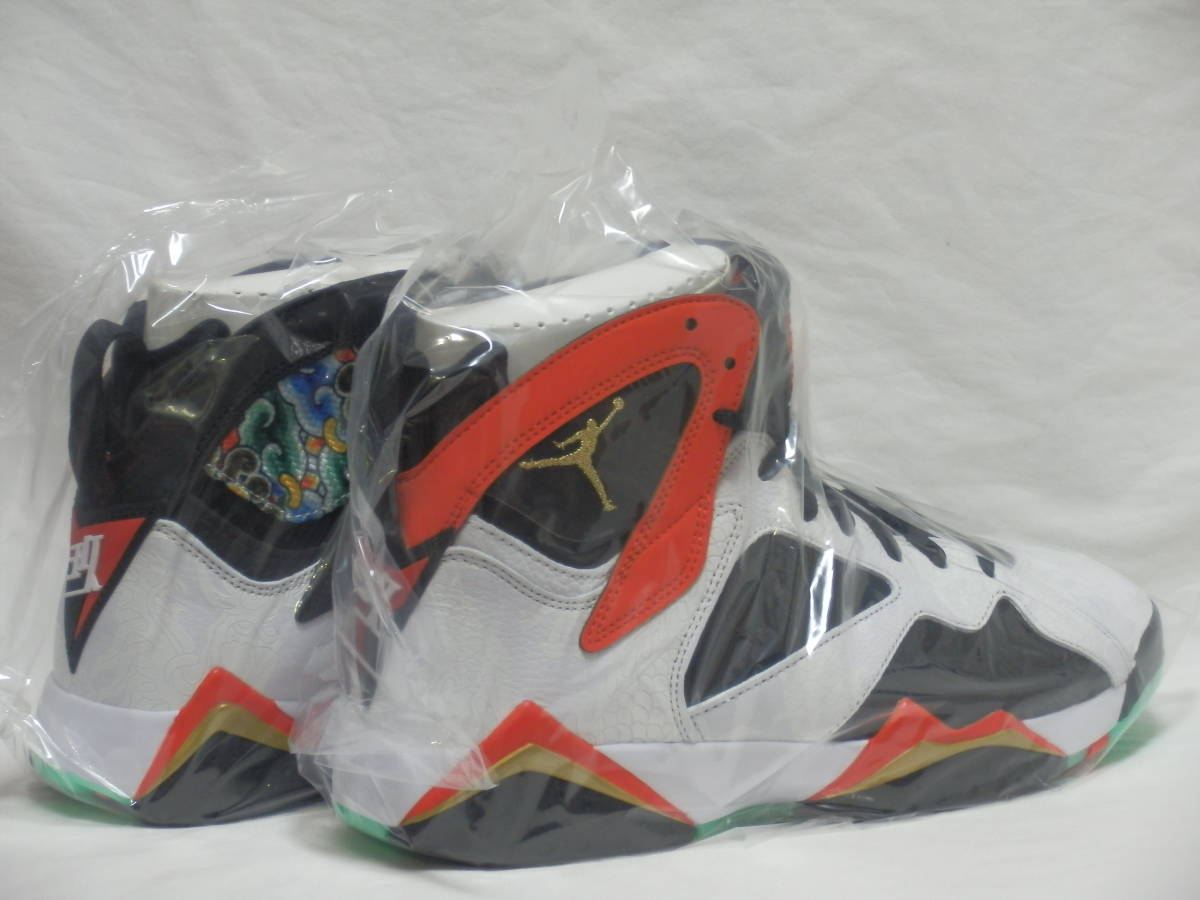 2020年製 AIR JORDAN 7 RETRO GC GREATER CHINA 白/黒/赤/金 US9 新品 