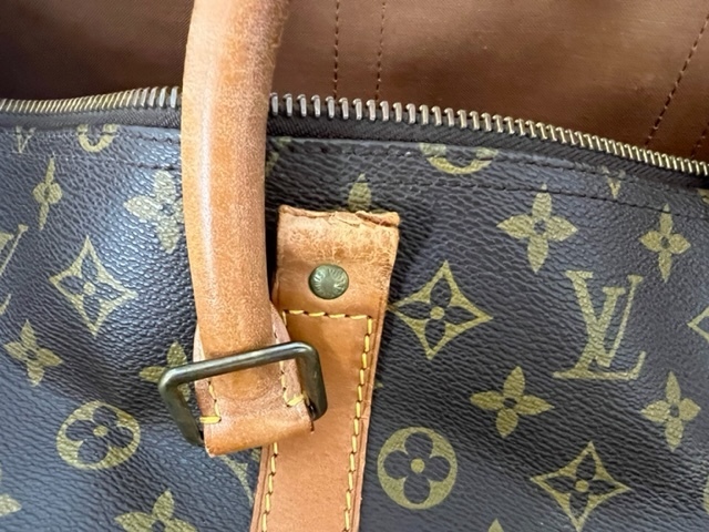【ジャンク】Louis Vuitton　ルイヴィトン　モノグラム　キーポル55　　キングラム（イ） LOUIS VUITTON 公式サイト ルイ・ヴィトンの「モノグラム」おしゃれプロが推薦、大人の ティ・パレPM “モノグラム・エンブレム”を発表