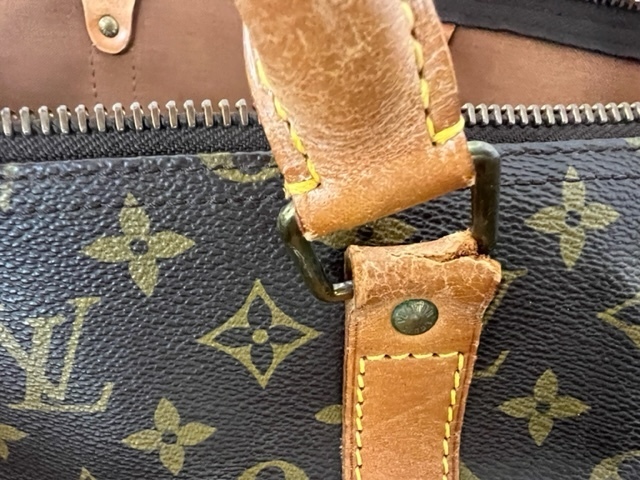 【ジャンク】Louis Vuitton　ルイヴィトン　モノグラム　キーポル55　　キングラム（イ） LOUIS VUITTON 公式サイト ルイ・ヴィトンの「モノグラム」おしゃれプロが推薦、大人の ティ・パレPM “モノグラム・エンブレム”を発表