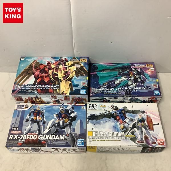 【大人気，爆買い】 1円 HG 等 1/144 &nu;-ジオンガンダム ガンダムTRY AGEマグナム 他(プラモデル)｜売買されたオークション情報、yahooの商品情報をアーカイブ公開 - オークファン その他