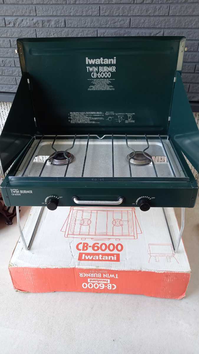 【新品・未使用】Iwatani イワタニ ツインバーナー CB-6000 イワタニ ツインバーナー CB-6000 iwatani イワタニ CB-6000 Iwatani