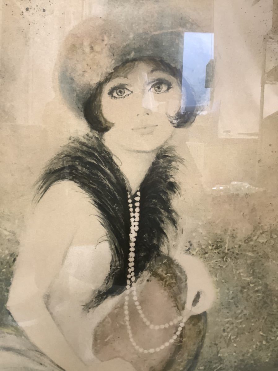 ベルナール シャロワ 作 リトグラフ 青い帽子 81 150 絵画 サイン有り 飾り オブジェ 絵 美術 現状品 石版画 リトグラフ 売買されたオークション情報 Yahooの商品情報をアーカイブ公開 オークファン Aucfan Com