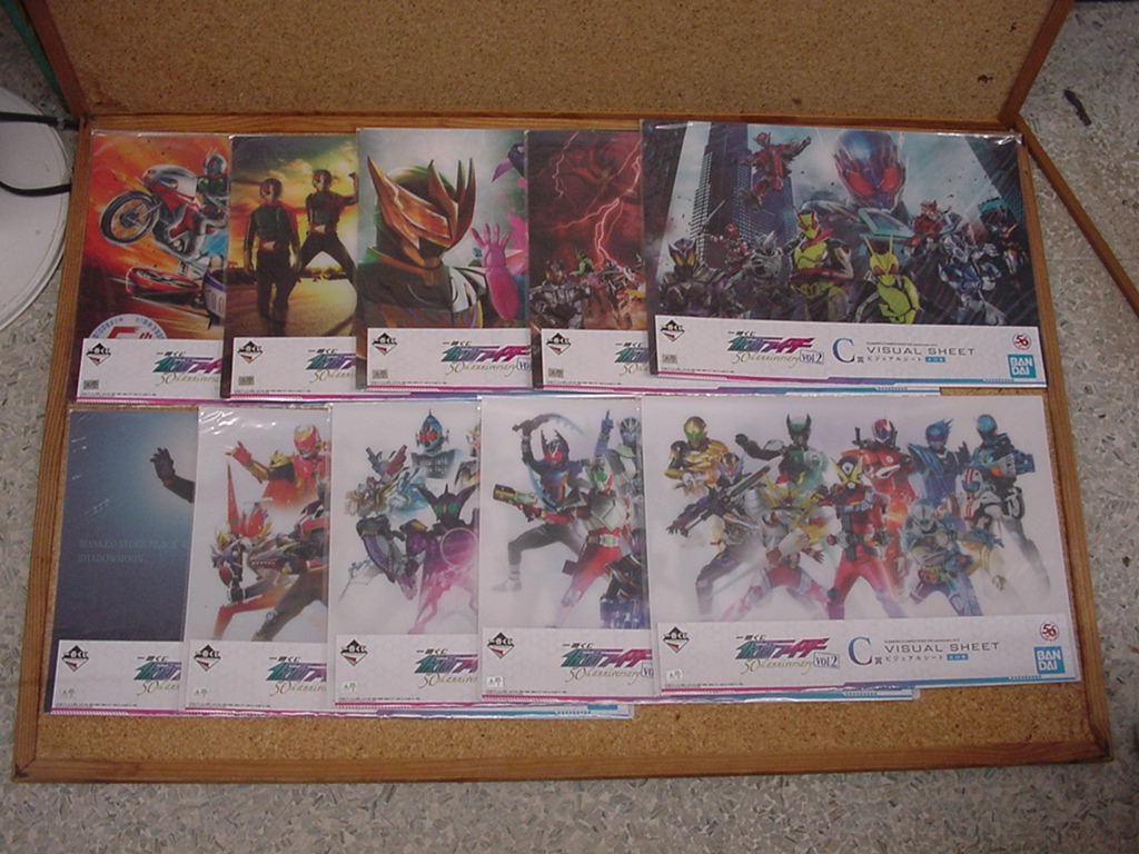 未開封□一番くじ 仮面ライダー 50th anniversary vol.2 C賞ビジュアル