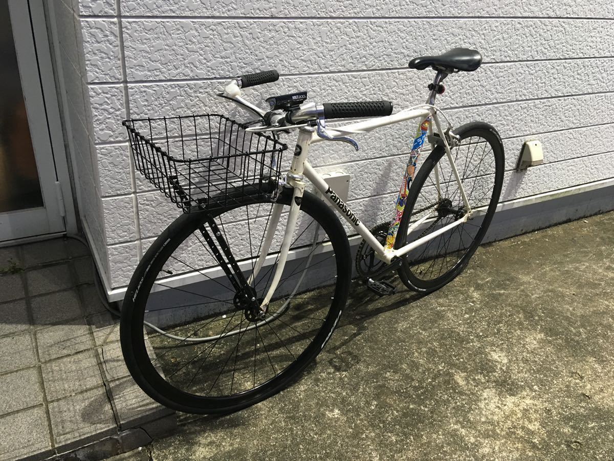 Panasonic NJS フレームセット おまけパーツ付き 競輪/トラック/ピスト 