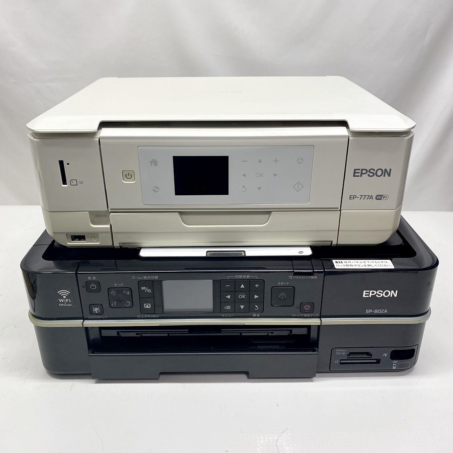 インクジェット プリンターEP-777A ジャンク品 - メルカリ EPSON