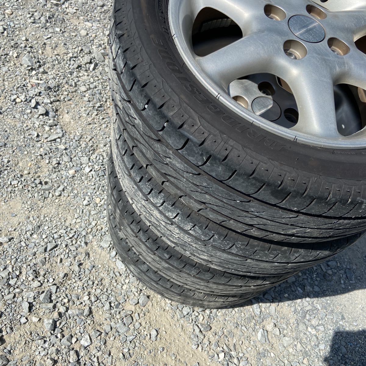 アルトラパンSS HE21S 純正アルミホイール 4本セット 165/55R14