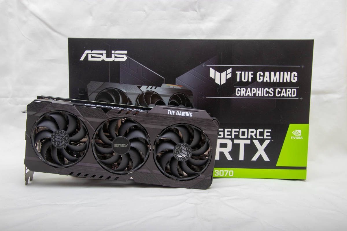 ASUS TUF Gaming RTX3070 動作品 箱・説明書無し