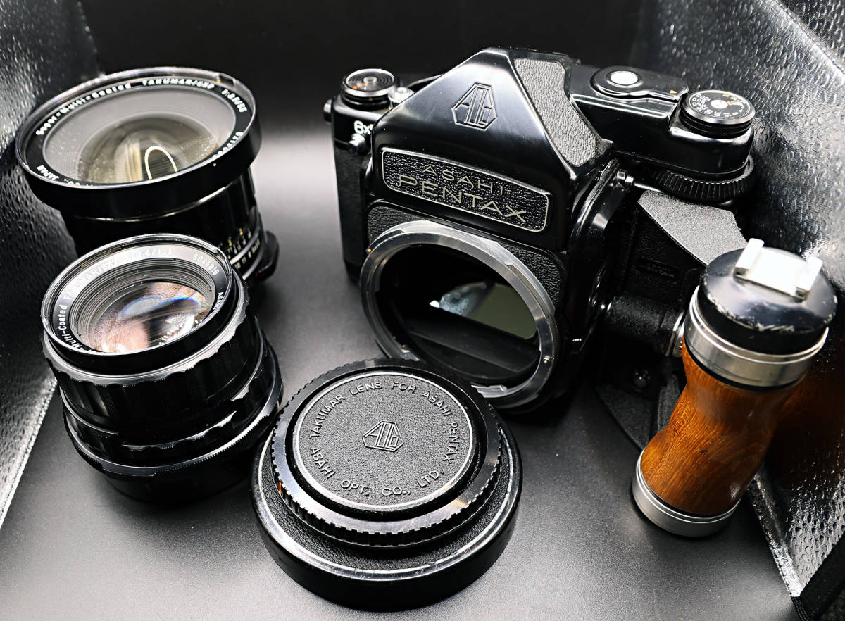 ペンタックス67 Pentax 6x7 後期モデル ミラーアップ/ TTLファインダー
