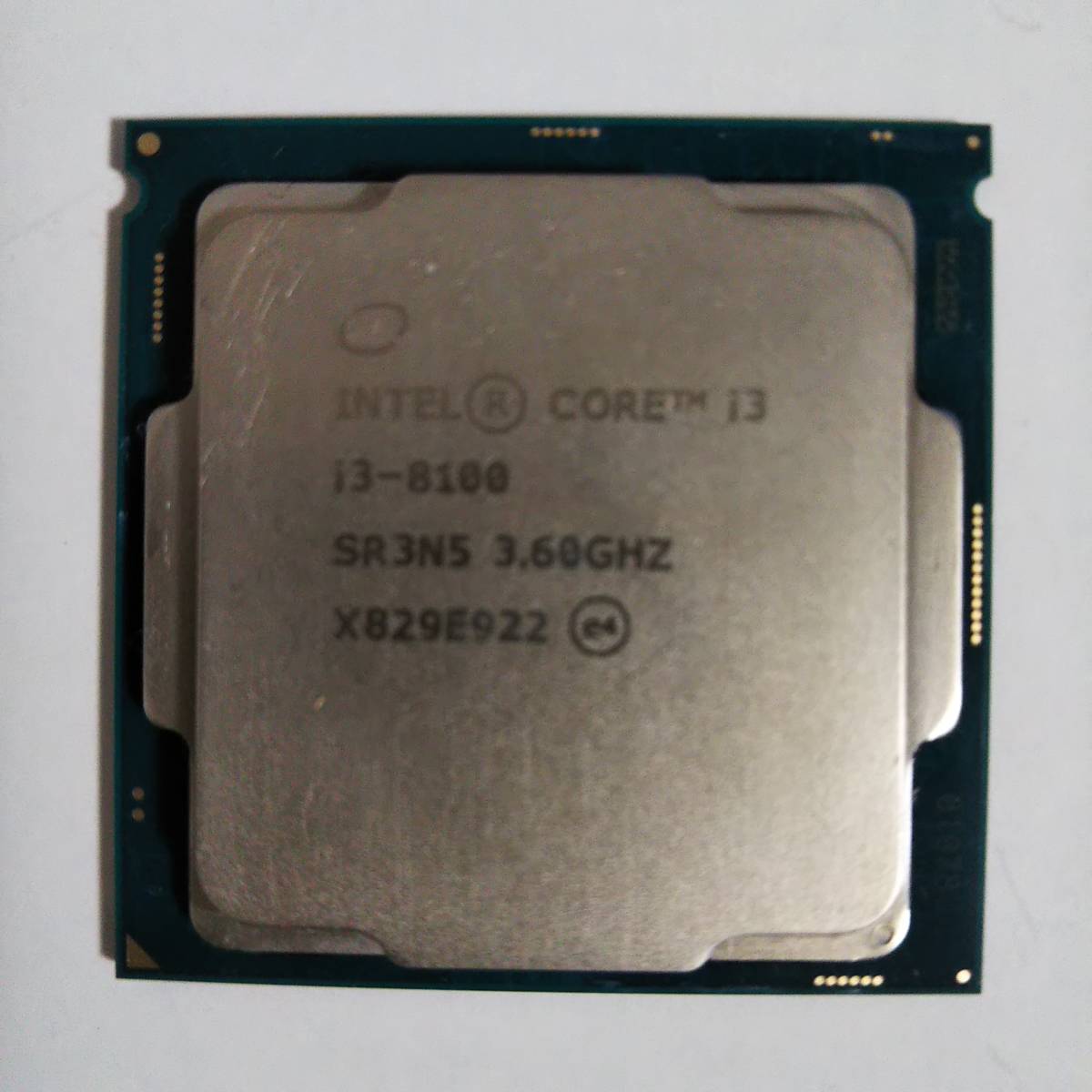 Intel i3-8100 Core CPU i3 3.60GHz 5個セット インテル | Processor 0
