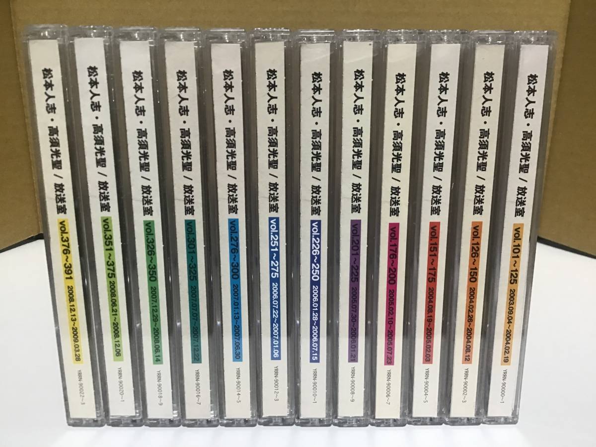  放送室 松本人志 高須光聖 VOL101 VOL391 12枚セット CD-ROM(その他)｜売買されたオークション情報、yahooの商品情報をアーカイブ公開 - オークファン その他