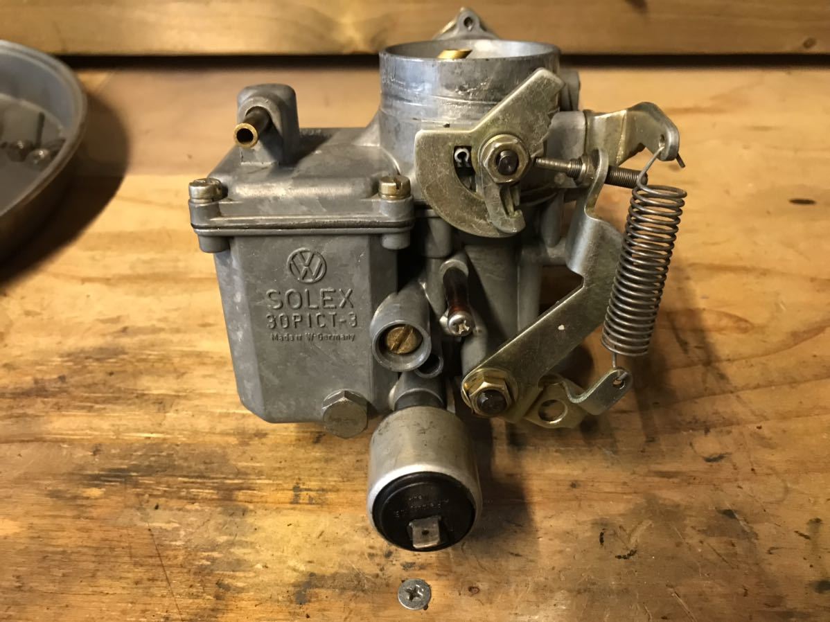 整備済 空冷VW ビートル 純正 キャブレター SOLEX 30PICT-3 