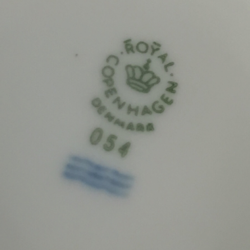 1円 ロイヤルコペンハーゲン ブルーファン デミタスカップ＆ソーサー 2客揃 セット 未使用 Royal Copenhagen_6