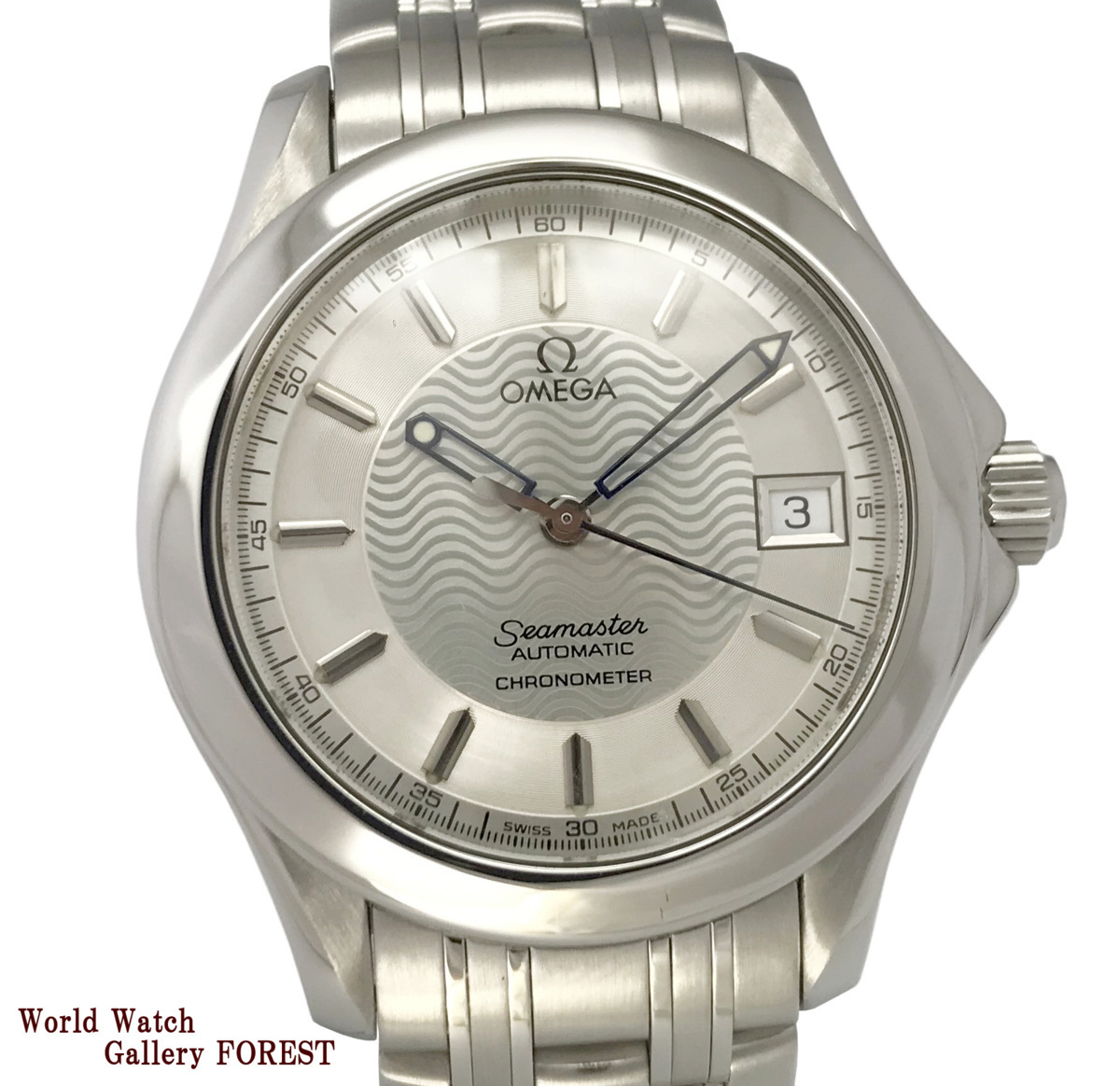 爆買い，100%新品 【OMEGA オメガ☆シーマスター 120M】2501.31 中古 