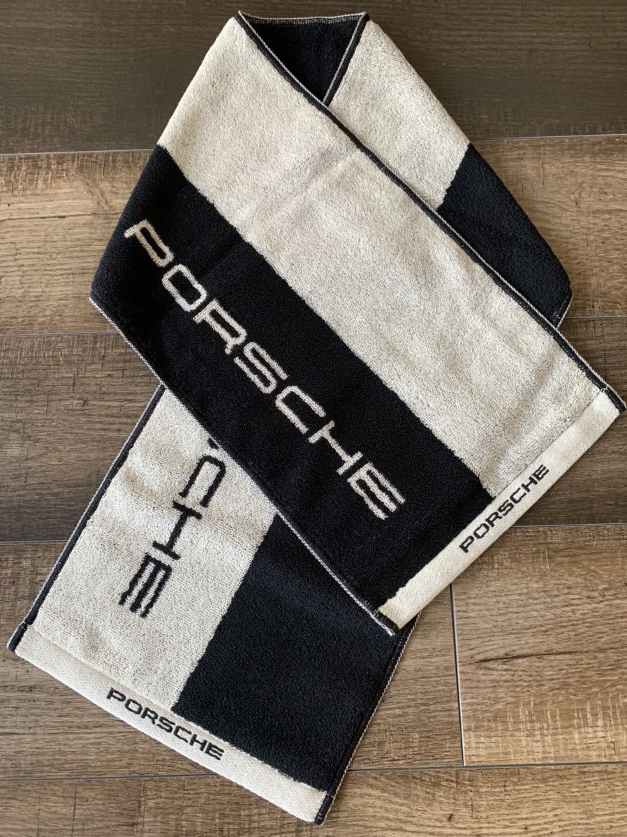 ☆Porsche ポルシェ オリジナル マフラータオル ハンドタオル タオル