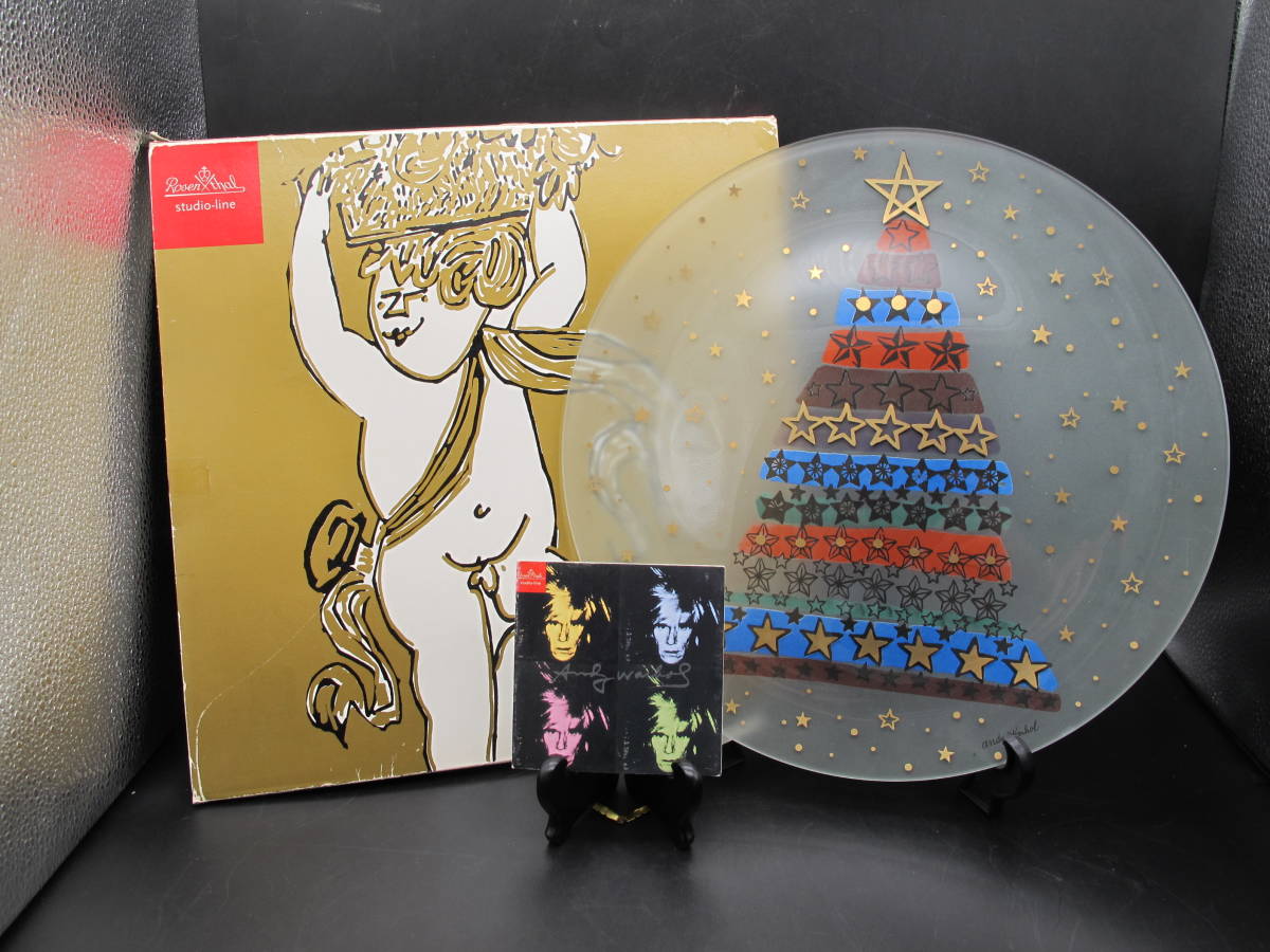 Rosenthal ローゼンタール アンディウォーホル クリスマスプレート